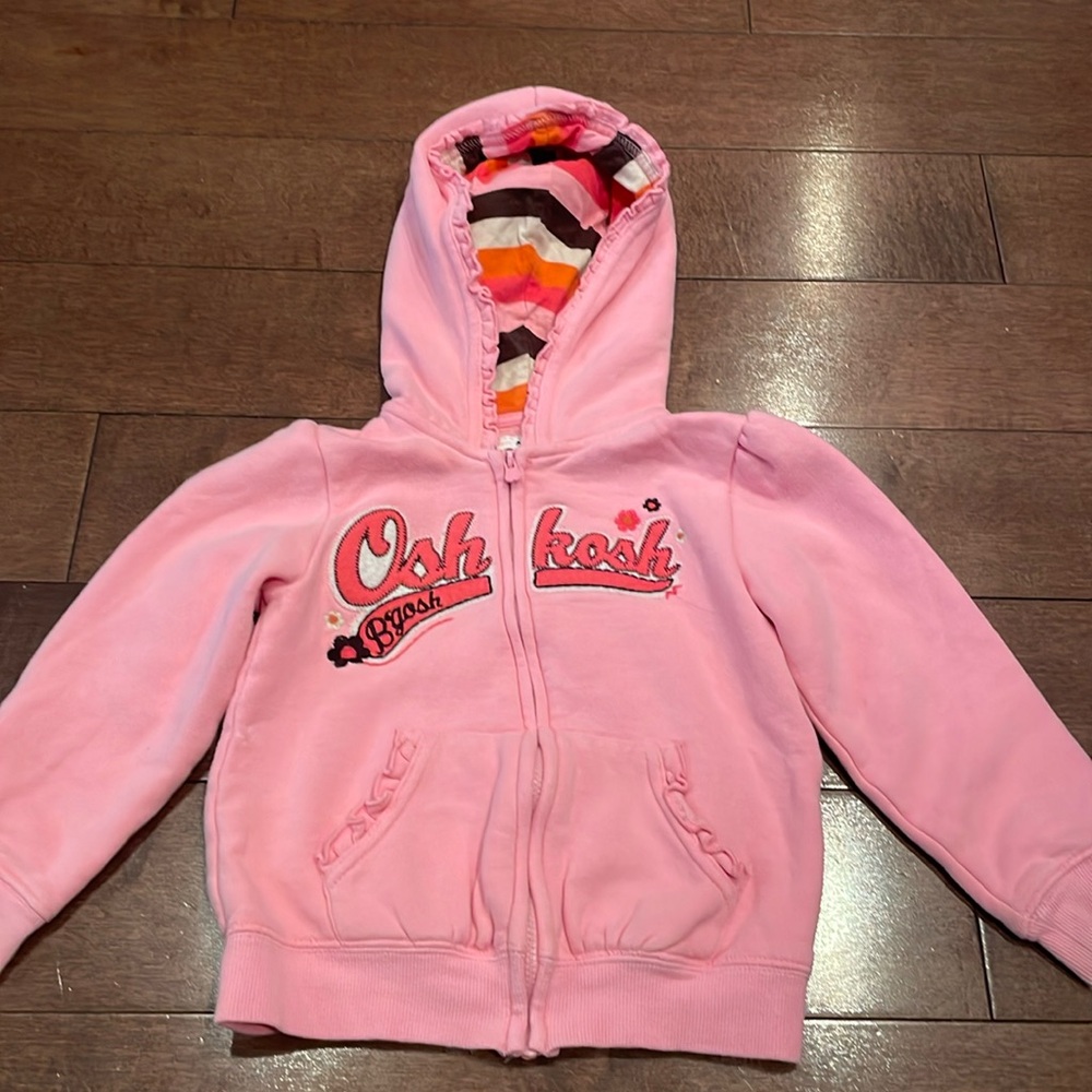 OshKosh zippered Hoodie
